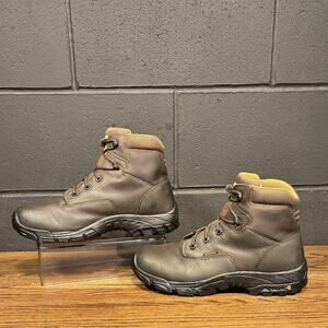 Carhartt CH347 Brown Leather Hiking Work Boots Waterproof Men’s 10